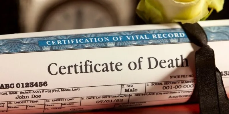 Factors influencing death certificate copy fees