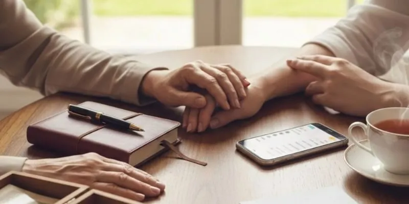Essential first contacts following a bereavement